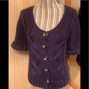 Anthropology Kenji hand knit sweater